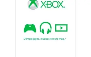 Microsoft Gift Card R$ 100 - Xbox Live Brasil