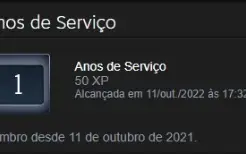 Conta da Steam Nível 110 com 130 jogos e 6 medalhas no CS:GO