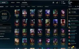 81 champs, 30 skins, 10 cromas e 109 ícones
