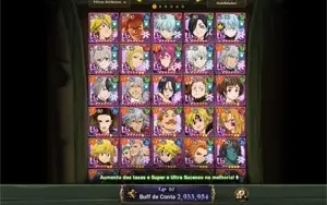 Conta 7ds Grand Cross late game