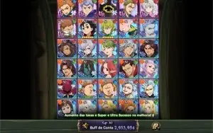 Conta 7ds Grand Cross late game