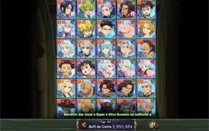 Conta 7ds Grand Cross late game