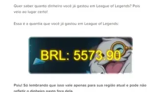 Conta League of Legends 528 Skins