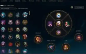 CONTA PARA COLECIONADOR LEAGUE OF LEGENDS