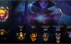 CONTA PARA COLECIONADOR LEAGUE OF LEGENDS