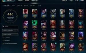 Conta League Of Legends S7 Platina - Full Champ E 175 Skins