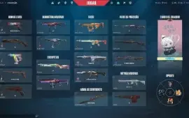 Vendo conta valorant com bastante skin