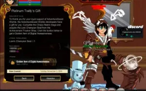 Conta AQW 15 anos com IODA
