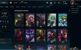 3 Contas RIOT GAMES
