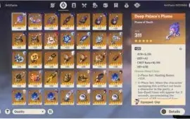 Conta Genshin Super Top semi whale - AR58