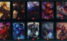 Conta lol lvl 30 Ouro 500+ skins 116kk Essêncio Azul