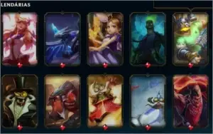 Conta lol lvl 30 Ouro 500+ skins 116kk Essêncio Azul