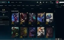 Conta LOL low level - Skin Miss Fortune Vingadora Exocósmica