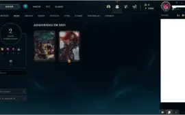 Conta LOL low level - Skin Miss Fortune Vingadora Exocósmica