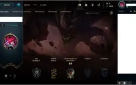 Conta LOL low level - Skin Miss Fortune Vingadora Exocósmica