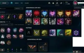 Conta LOL low level - Skin Miss Fortune Vingadora Exocósmica