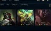 Conta de LoL Todos Campeões -3, 4 skins ultimates, 12600 EA.