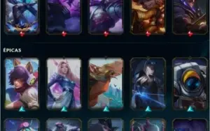 Conta de LoL Todos Campeões -3, 4 skins ultimates, 12600 EA.