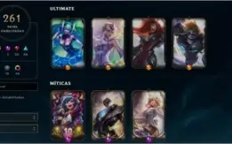 Conta de LoL Todos Campeões -3, 4 skins ultimates, 12600 EA.