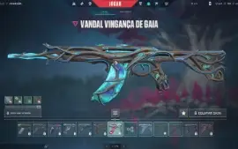 Conta Valorant Xenocaçador, Gaia, RGX, Reconhecimento