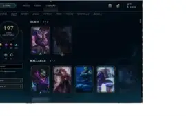 Conta de lol OURO 3 Varias skins