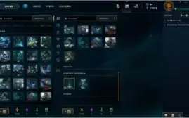 Conta de LoL - Gold V / Skins raras / Espólio