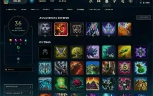 Conta DIAMANTE 4 - Smurf LOL (league of legends) ELOMOON
