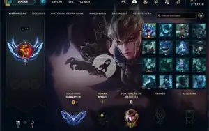 Conta DIAMANTE 4 - Smurf LOL (league of legends) ELOMOON