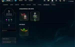 Conta DIAMANTE 4 - Smurf LOL (league of legends) ELOMOON