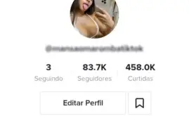 Conta tiktok 83.7k+ P