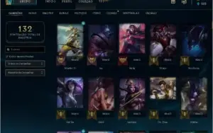 CONTA DE LOL, PRATA 1, 20 SKINS, GANHADO BASTANTE PDL!!!