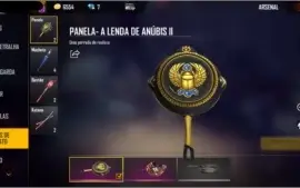 Conta do FF com 4 passes incluindo o atual