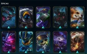 Conta legue of legends nivel 216 criada em 2013