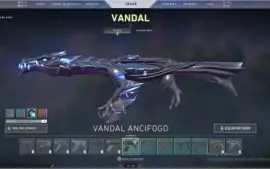 Conta Valorant + VANDAL E OPERATOR ANCIFOGO (DRAGAO) + skins