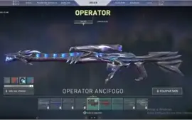 Conta Valorant + VANDAL E OPERATOR ANCIFOGO (DRAGAO) + skins