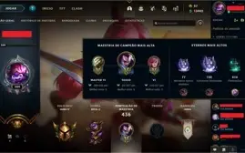 conta league of legends
