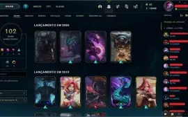 conta league of legends