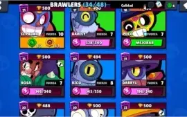 Vendo conta de Brawl stars