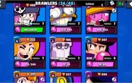 Vendo conta de Brawl stars