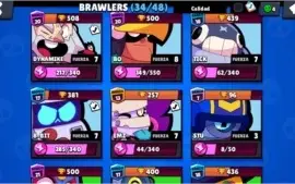 Vendo conta de Brawl stars