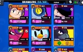 Vendo conta de Brawl stars
