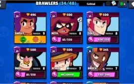 Vendo conta de Brawl stars