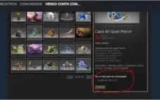 Conta steam boa e barata + inventario e 30$ de crédito