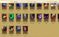LoL account 60 Skins (many rares) 65 Champs 9 Rune Pg 7.8kRP