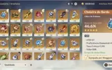 GENSHIN IMPACT / AR 50 / XIAO + JEAN + ZHONGLI + KEQING