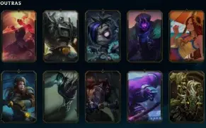 Conta League of Legends Full Acesso - 60 Champs e 22 Skins