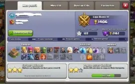 Clash Of Clans cv8 bem upadoo