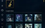 Conta League of Legends Full Acesso - 160 Champs e 101 Skins