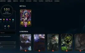 Conta League of Legends Full Acesso - 160 Champs e 101 Skins