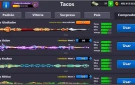 CONTA 8 BALL POOL + 600 MILHÕES